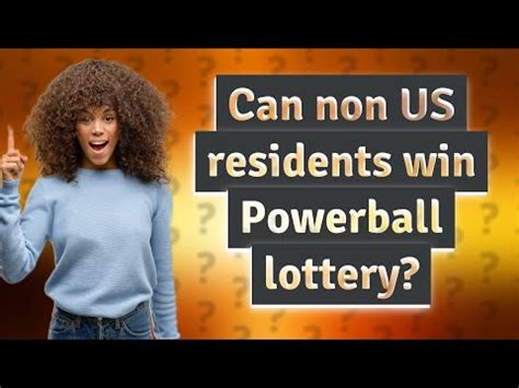 can a non us resident win powerball|Powerball Frequently Asked Questions .